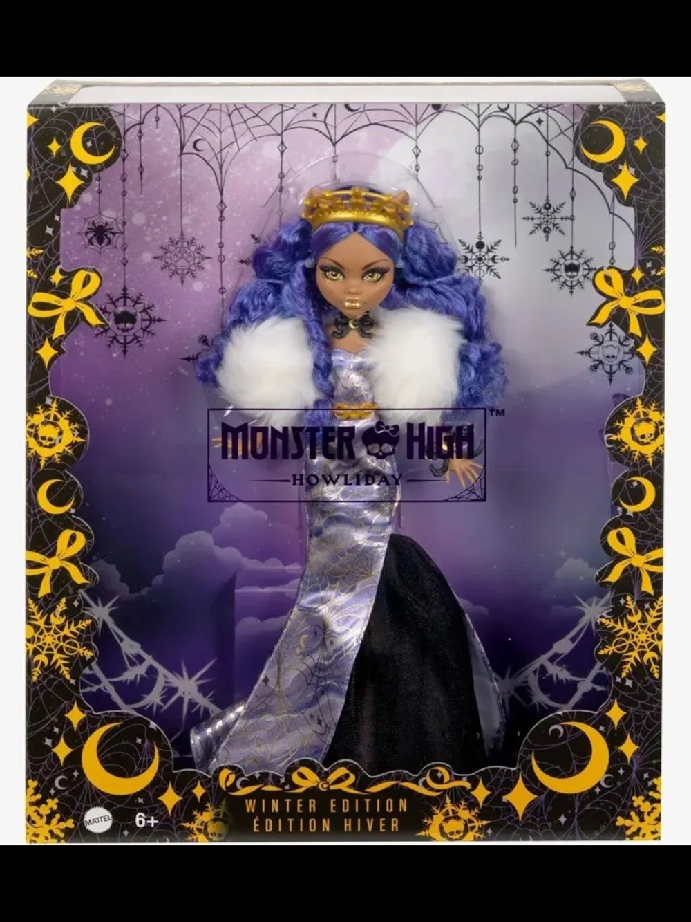 Monster High Howliday Winter Edition Clawdeen Wolf NIB